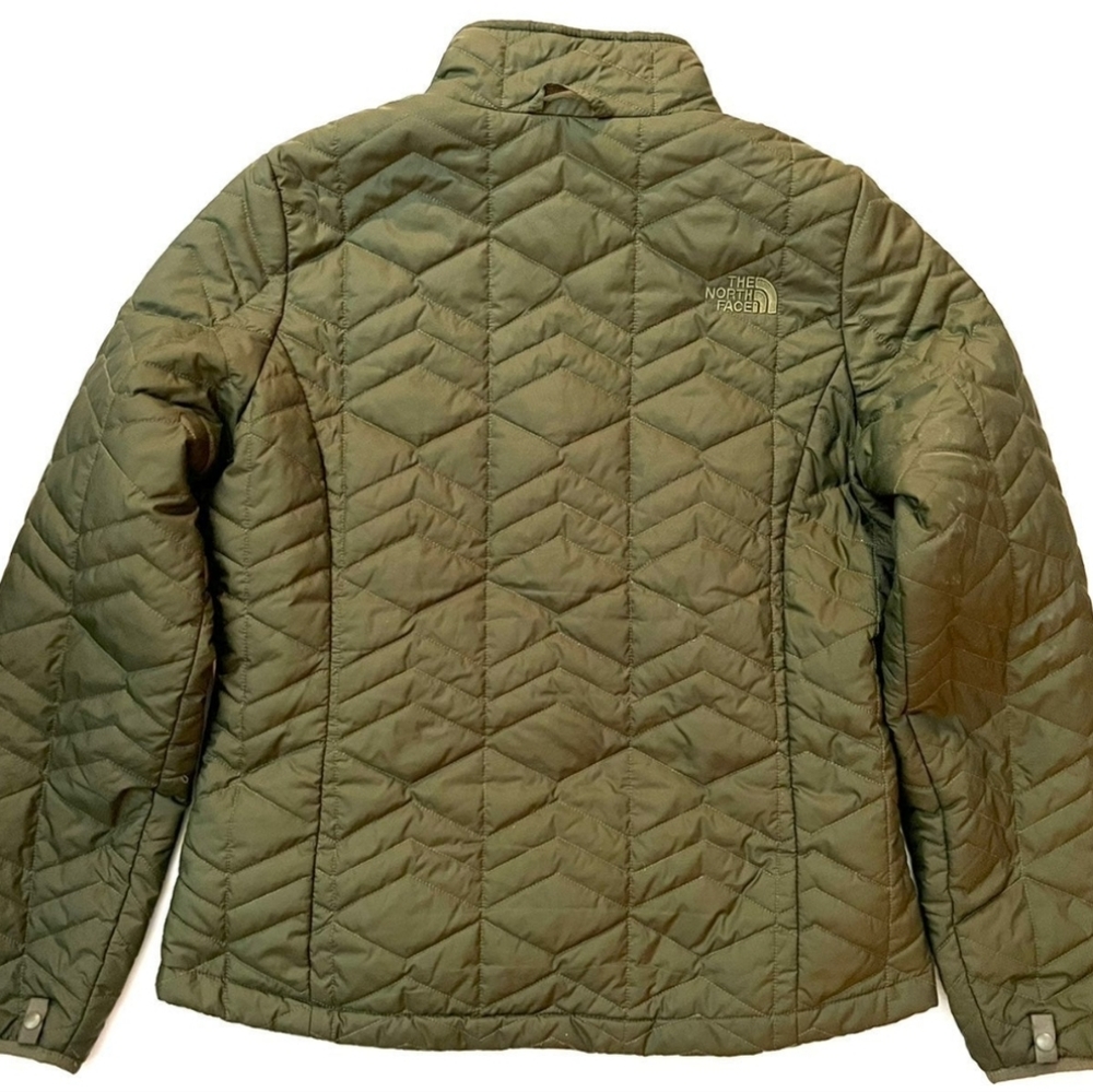 The North Face • Army Olive Green Womens Jacket Size Medium - Picture 3 of 4